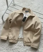 TWIL HARRINGTON JACKET CREAM